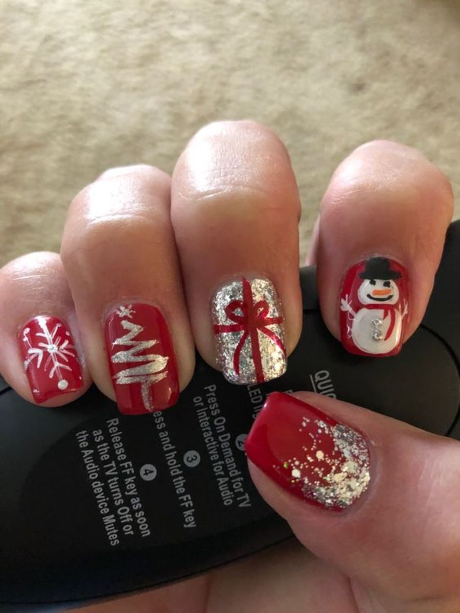 Christmas Nail Decoration