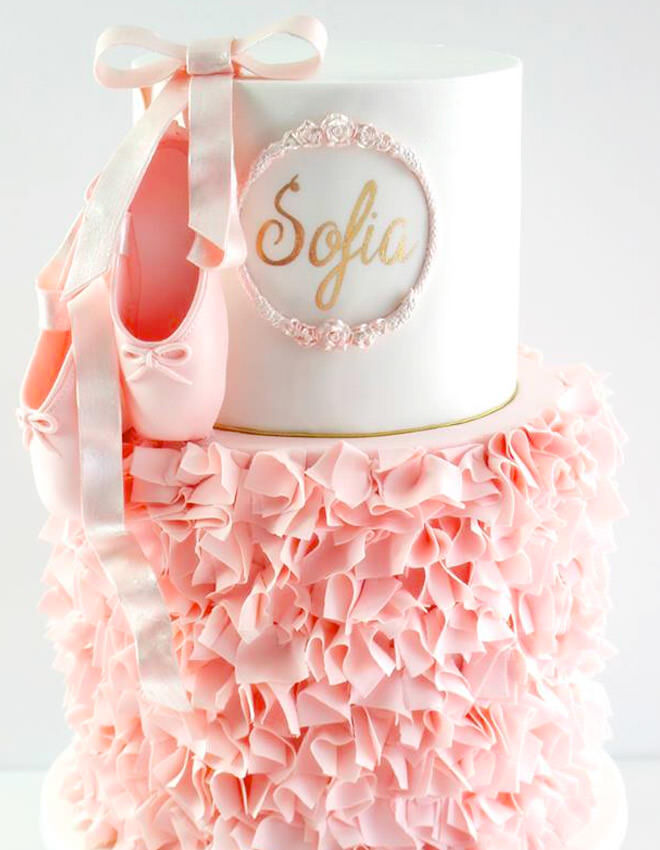 Ballerina Decorated Cake