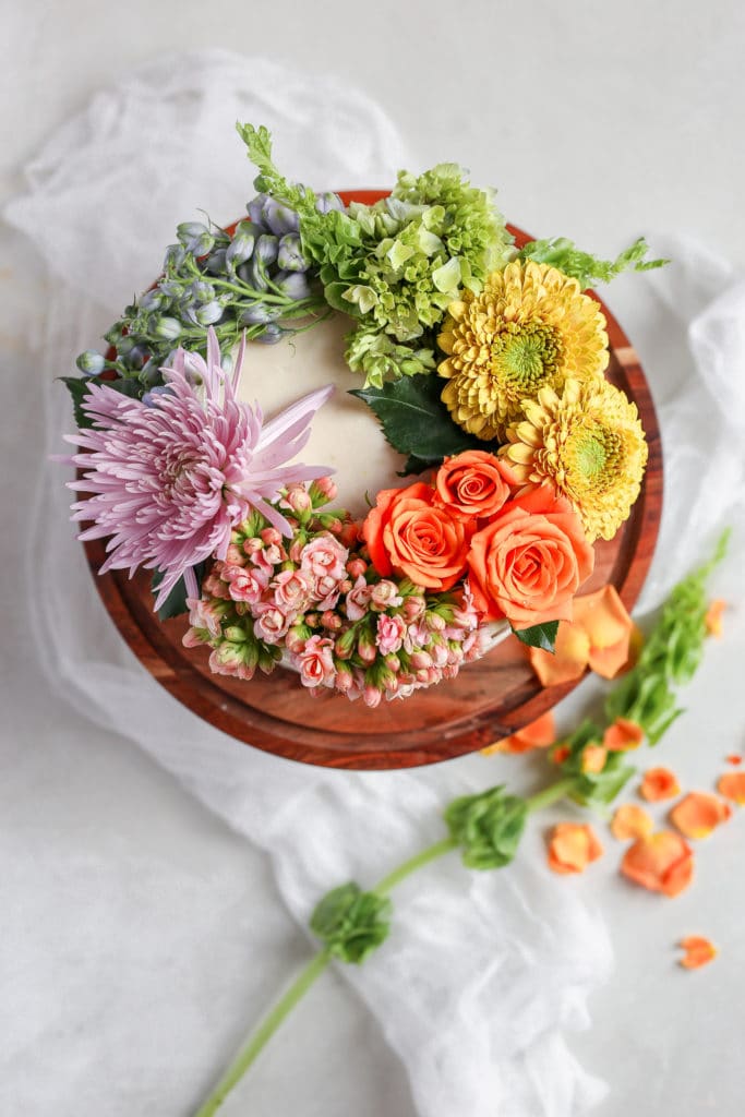 Flower Decorated Cake