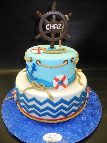 Sailor decorated cake