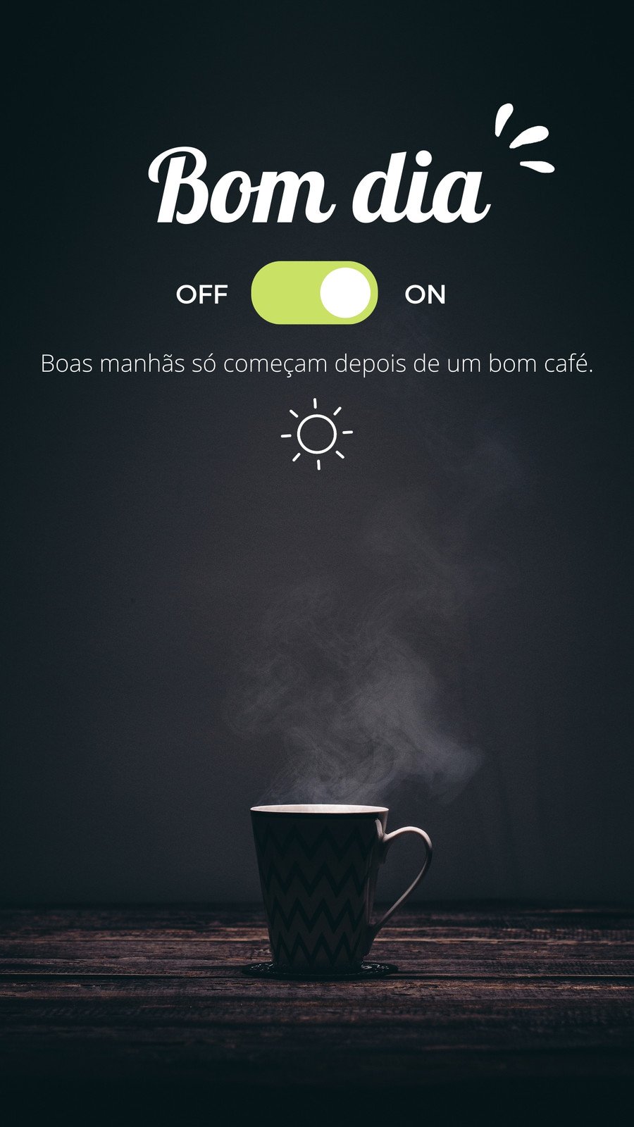 Mensagem de Bom Dia