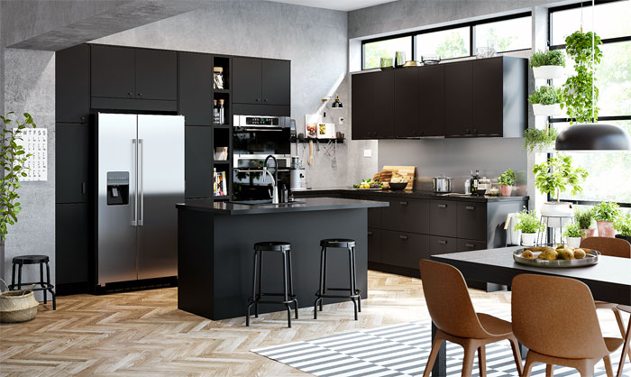 Black Kitchen Decoration