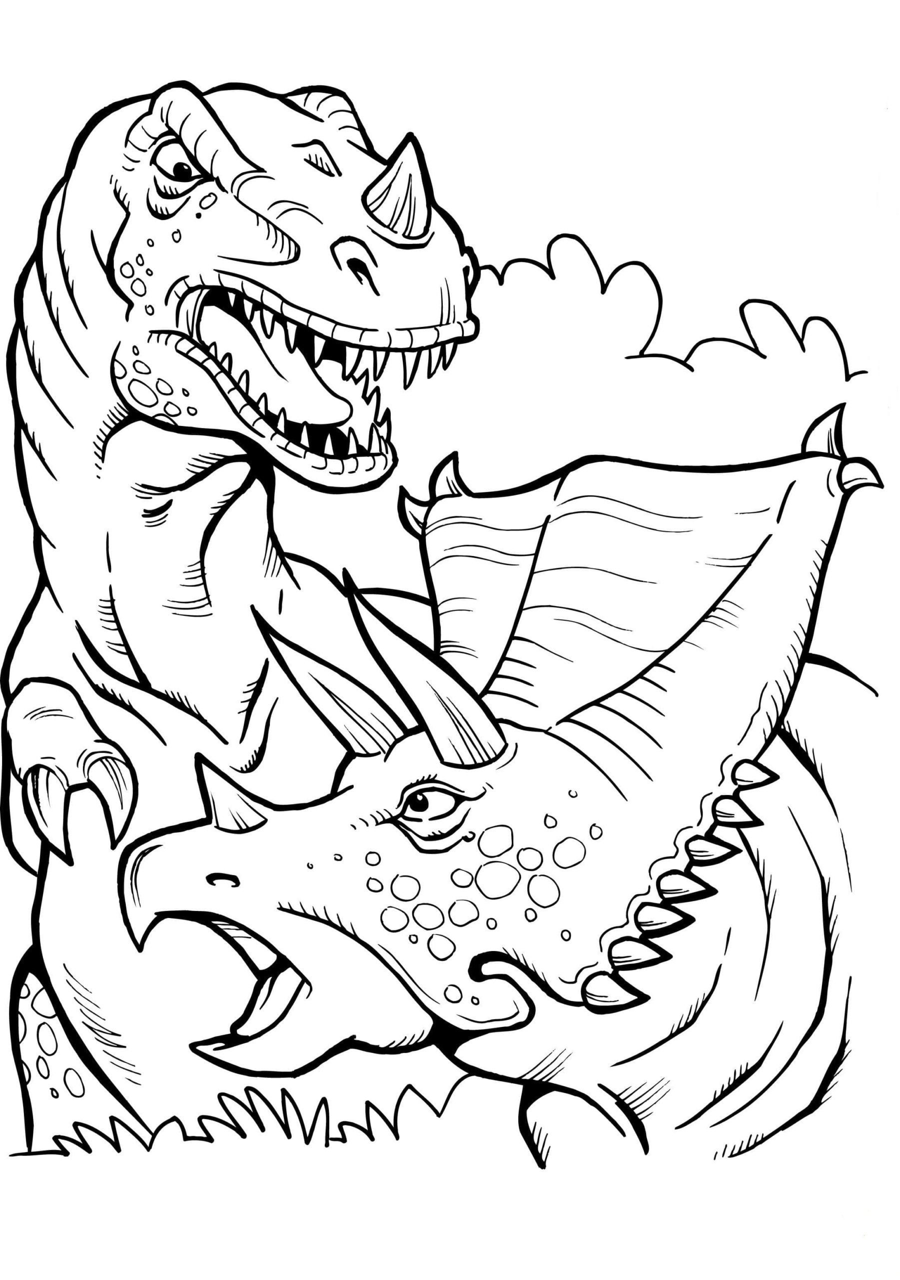 desenho-para-colorir-dinossauro