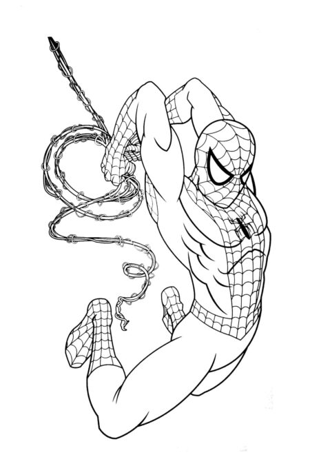 desenho-para-colorir-do-homem-aranha