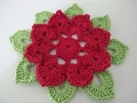 Flores De Croche Para Aplicacao