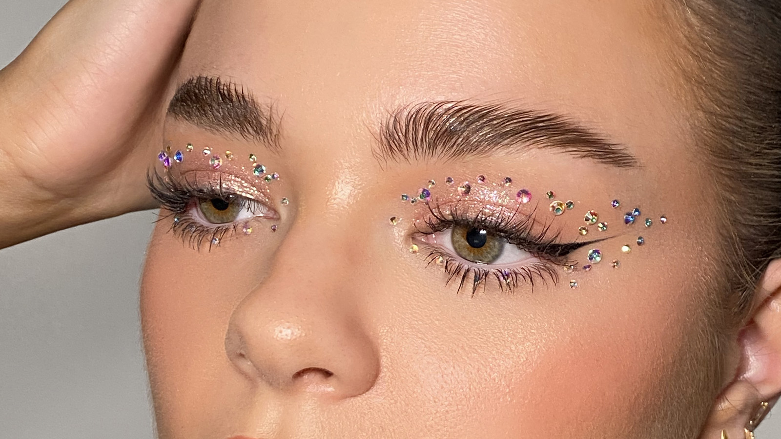 Makeup With Glitter