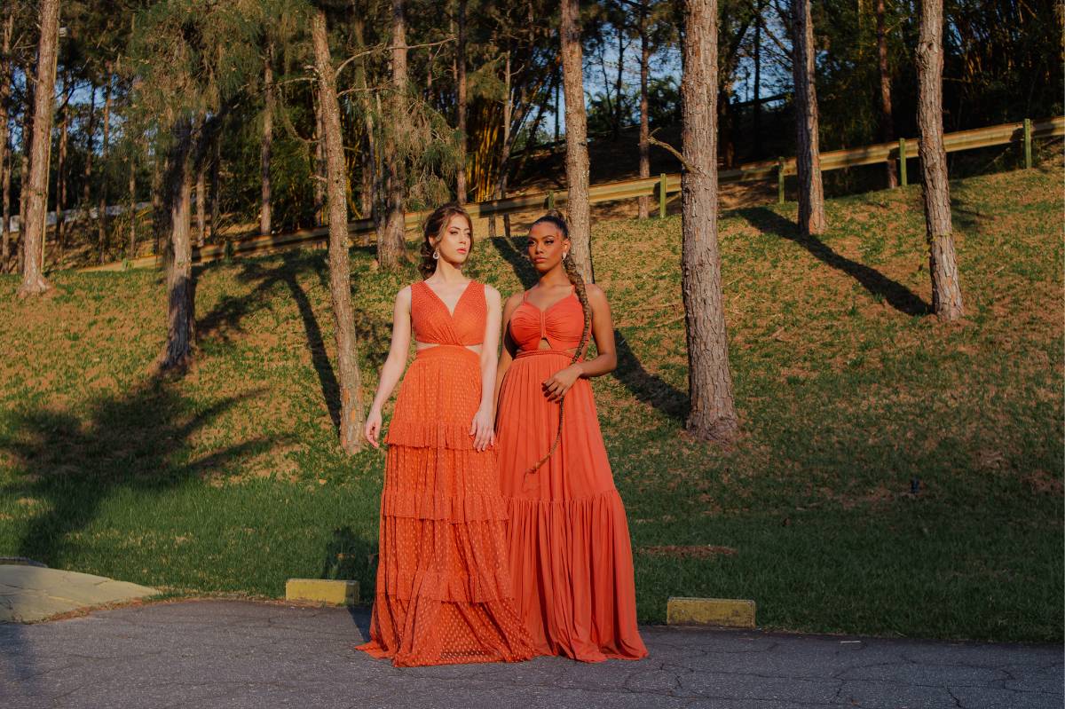 maquiagem-para-casamento-vestido-coral