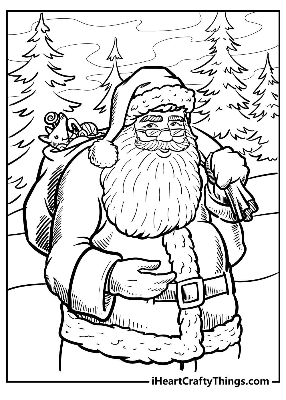 Santa Claus Coloring Pages