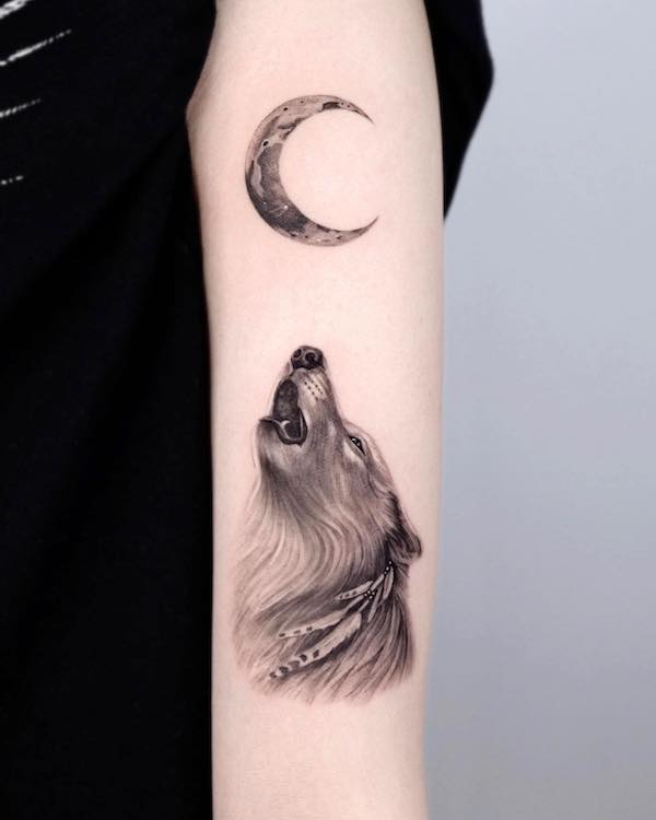 wolf tattoo