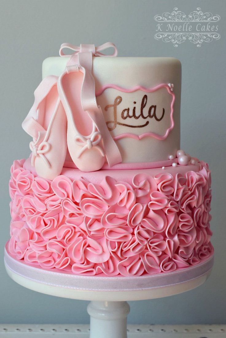 Ballerina Decorated Cake