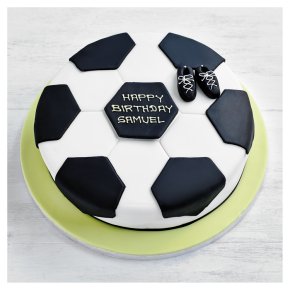 Decorated Football Cake