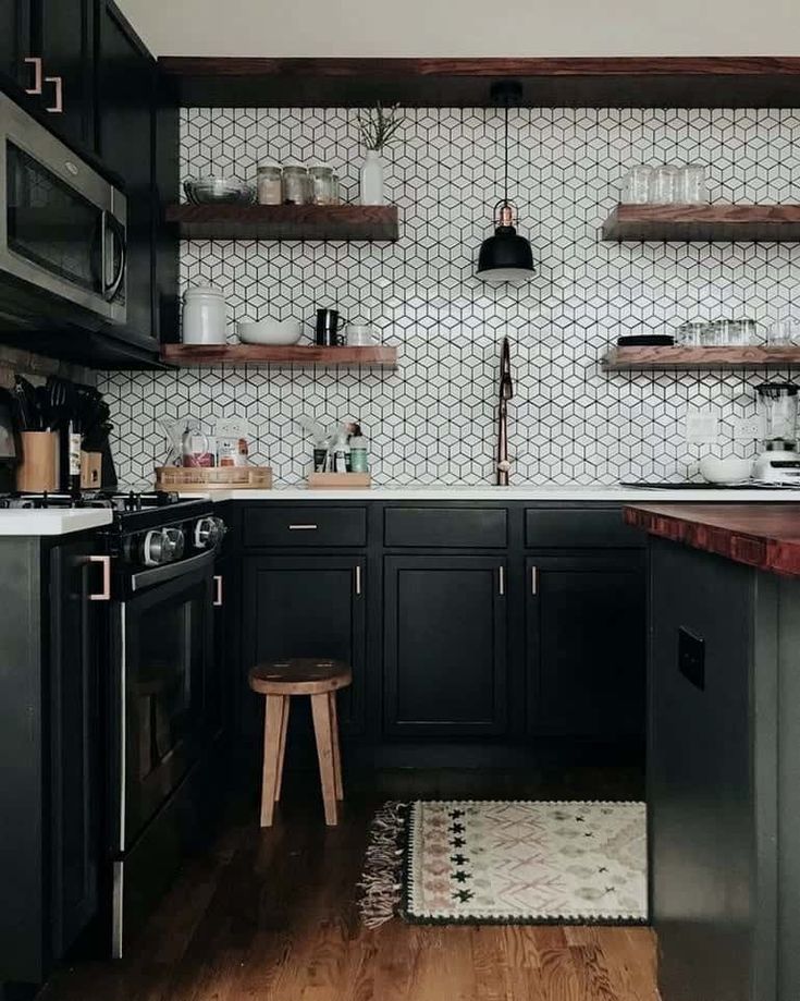 Black Kitchen Decoration