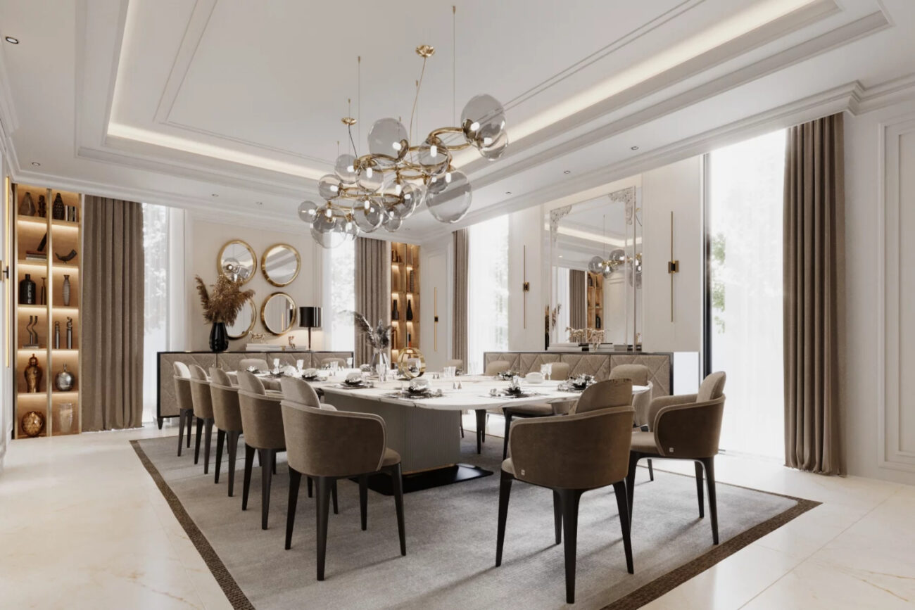 Luxury Dining Room Decoration