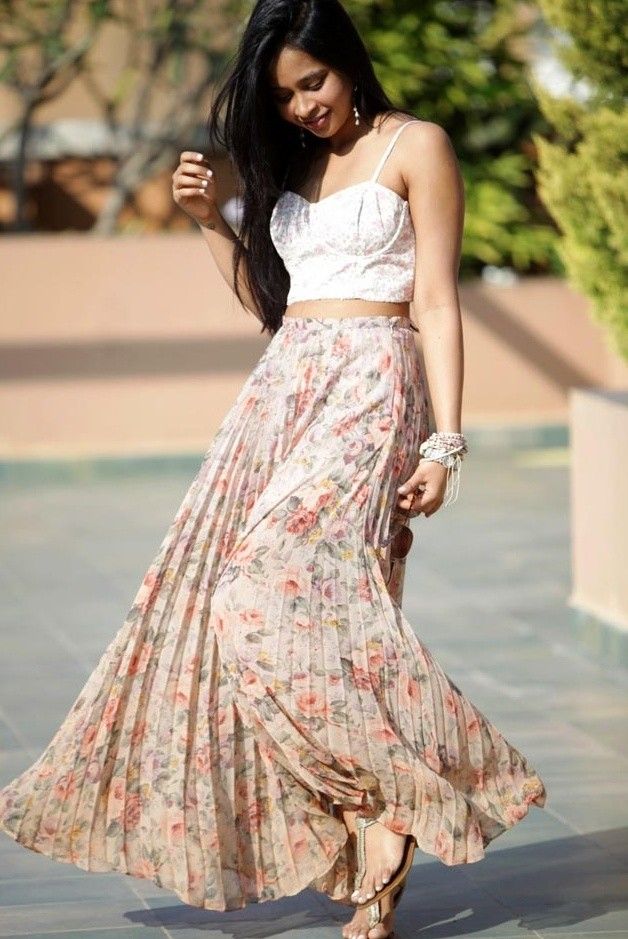 Fashion Look with long skirts