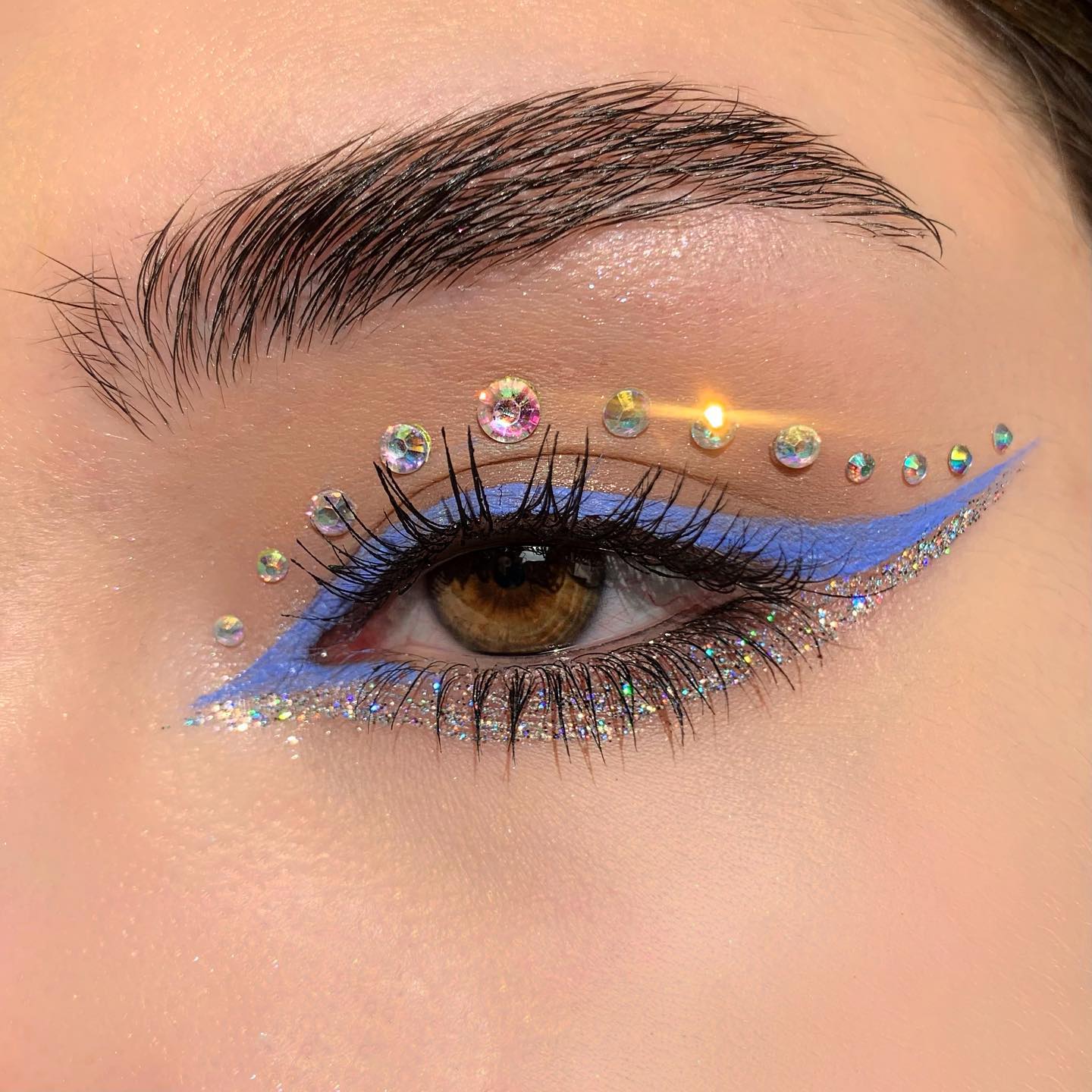 Makeup With Glitter