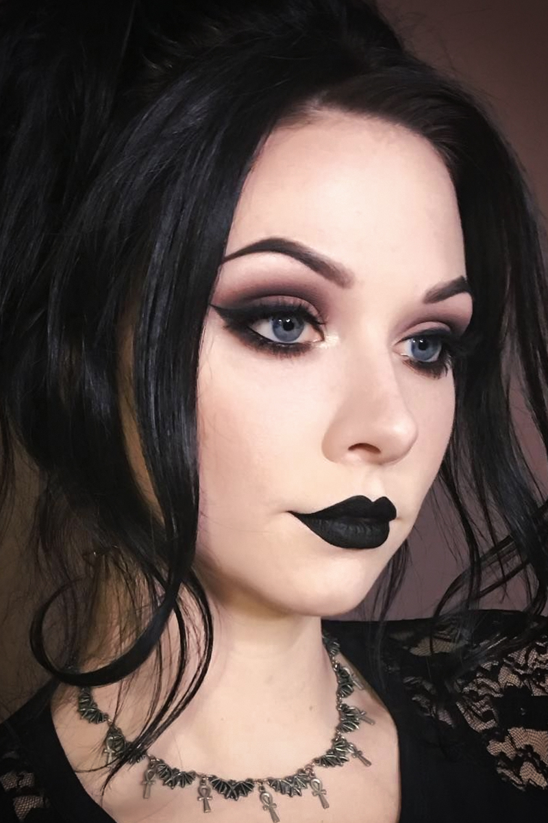 black makeup