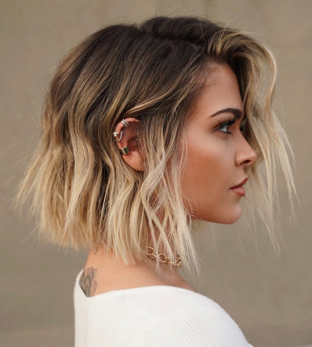 Ombre Hair In Short Hair