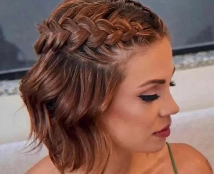 Penteado De Noiva Cabelo Curto