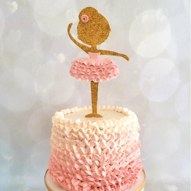 Ballerina Decorated Cake