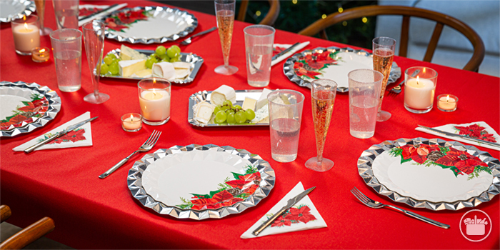 Decoração de Mesa de Natal