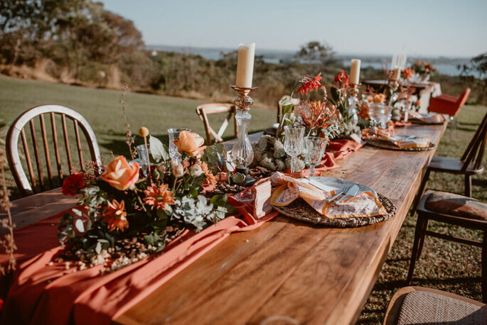 Modelos de Ideias Enfeites De Mesa Casamento