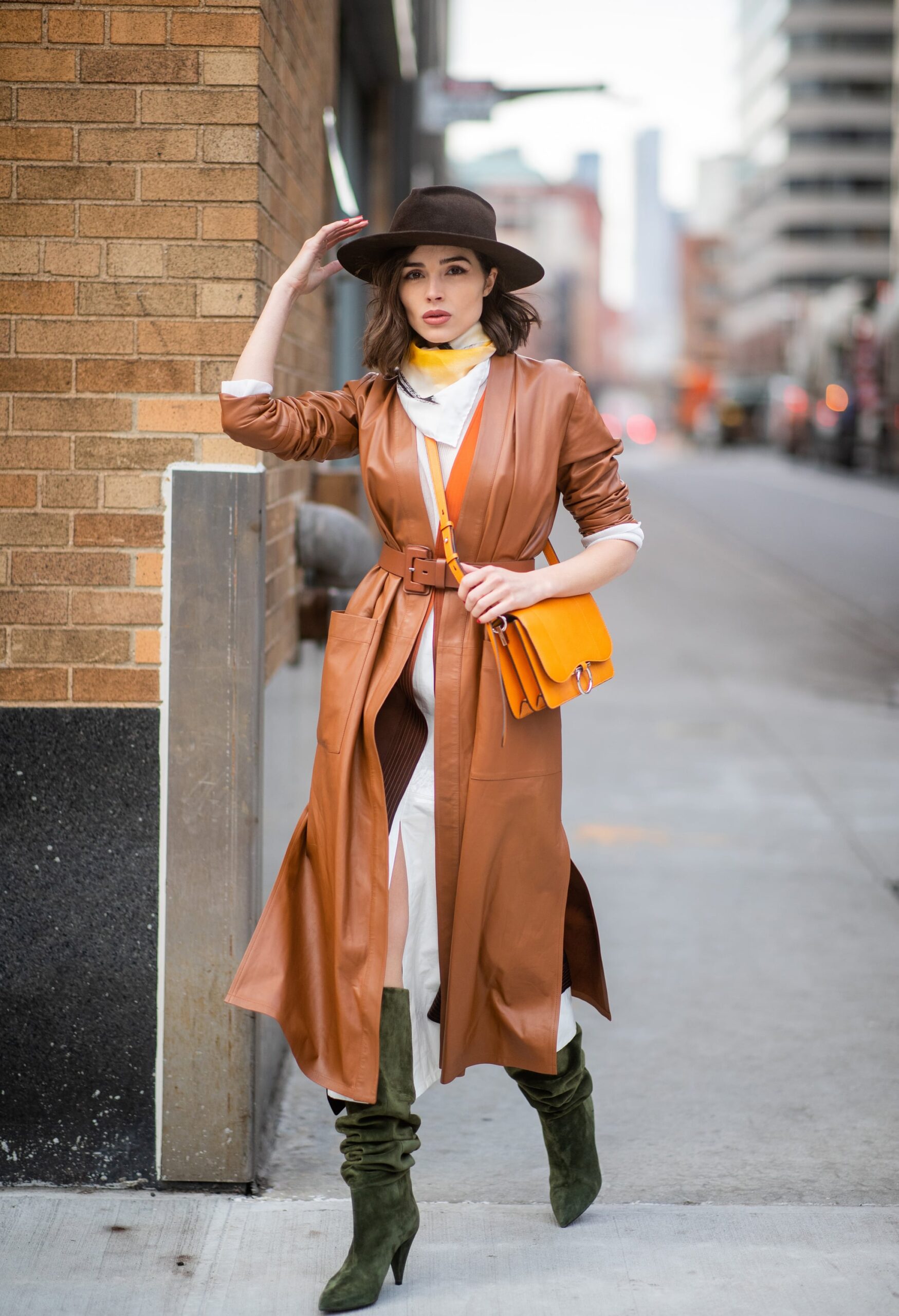 Fashion Look with suede boots