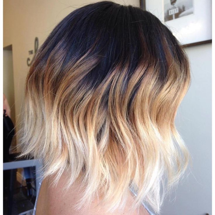 Ombre Hair In Short Hair