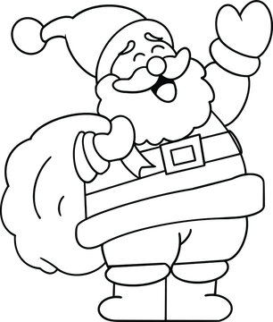 Santa Claus Coloring Pages