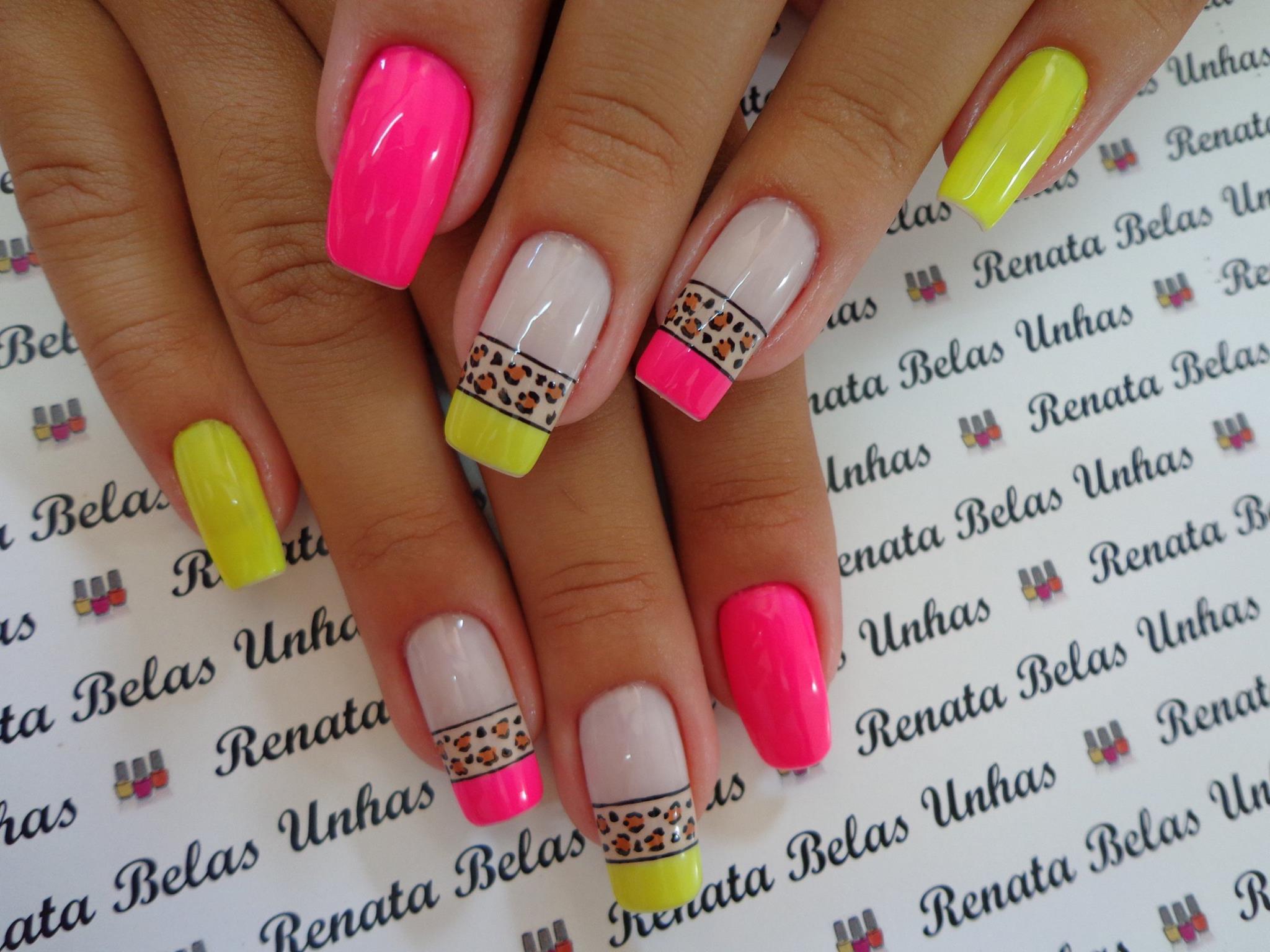 Unhas Neon