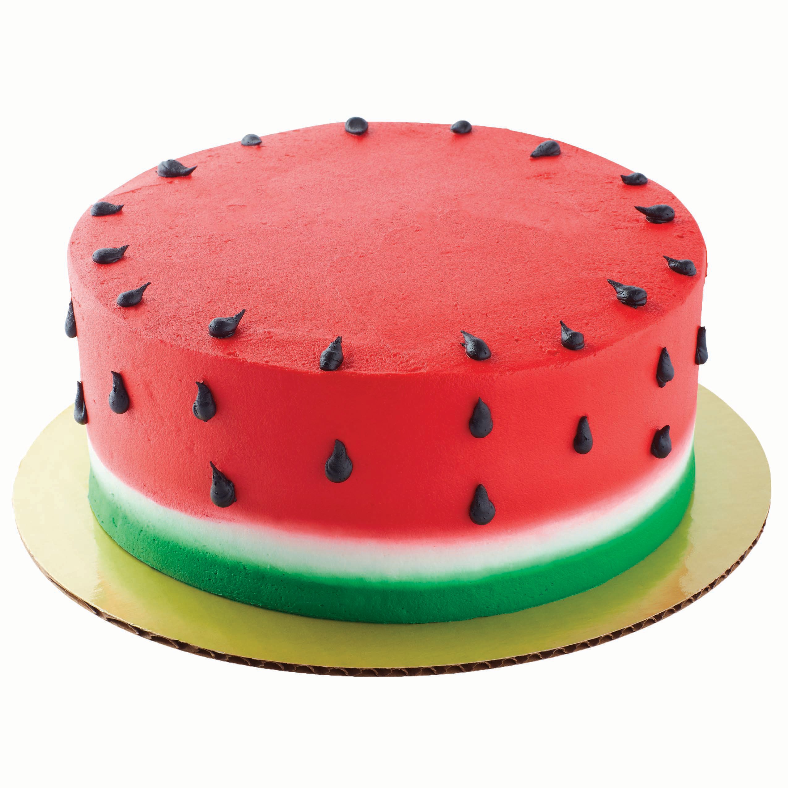 Watermelon Decorated Cake