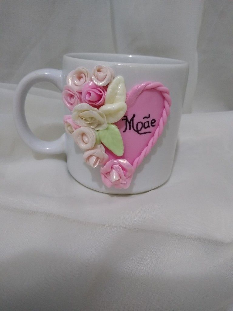 Modelos de Caneca Decorada Com Biscuit