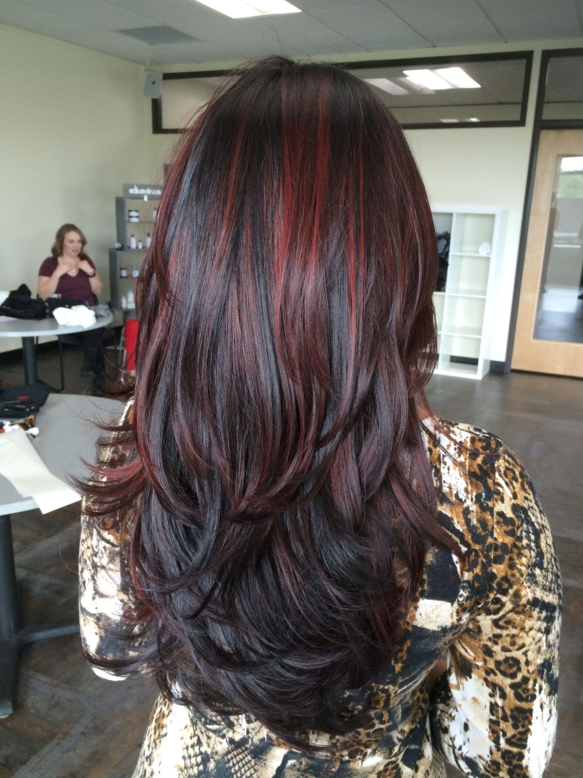 red highlights