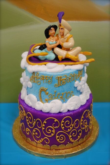 Aladdin Decorated Cake