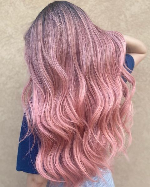 Pink hair