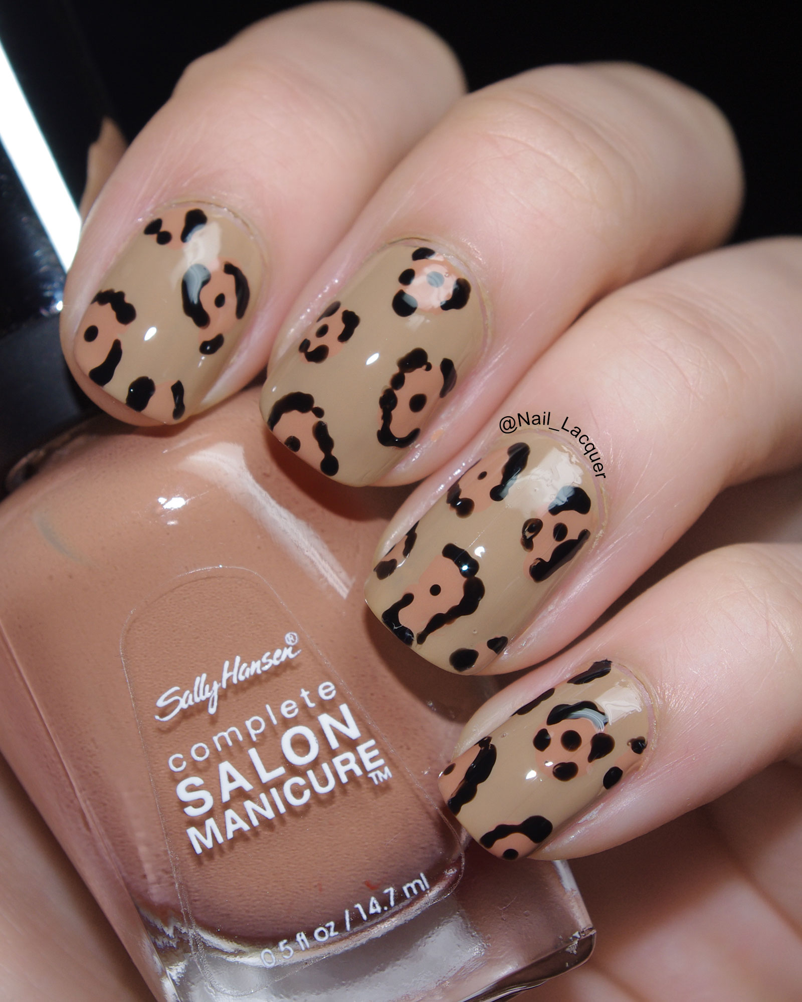 Jaguar Decorated Nail