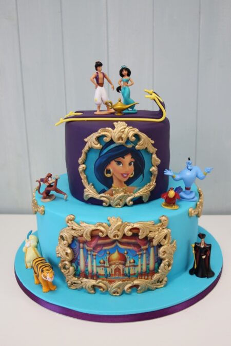 Aladdin Decorated Cake