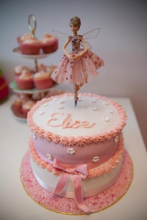 Ballerina Decorated Cake