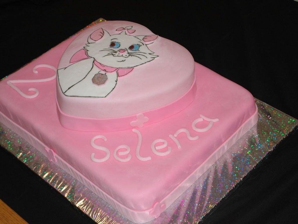 Marie Cat Decorated Cake