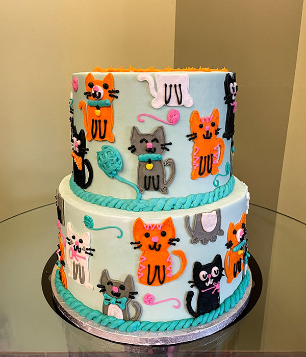 Decorated Cake Kittens