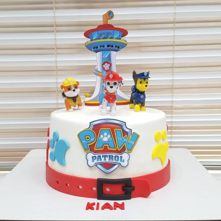 Paw Patrol Decorated Cake