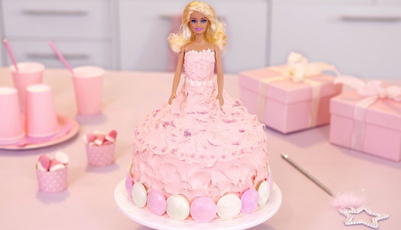 princess decorated cake