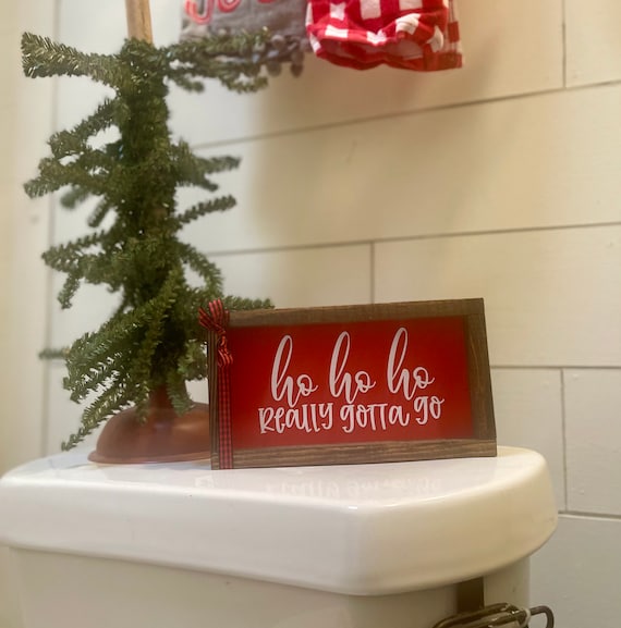 christmas decoration for bathroom