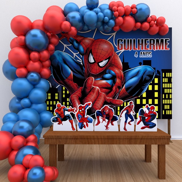 Modelos de Decoracao Do Homem Aranha Simples