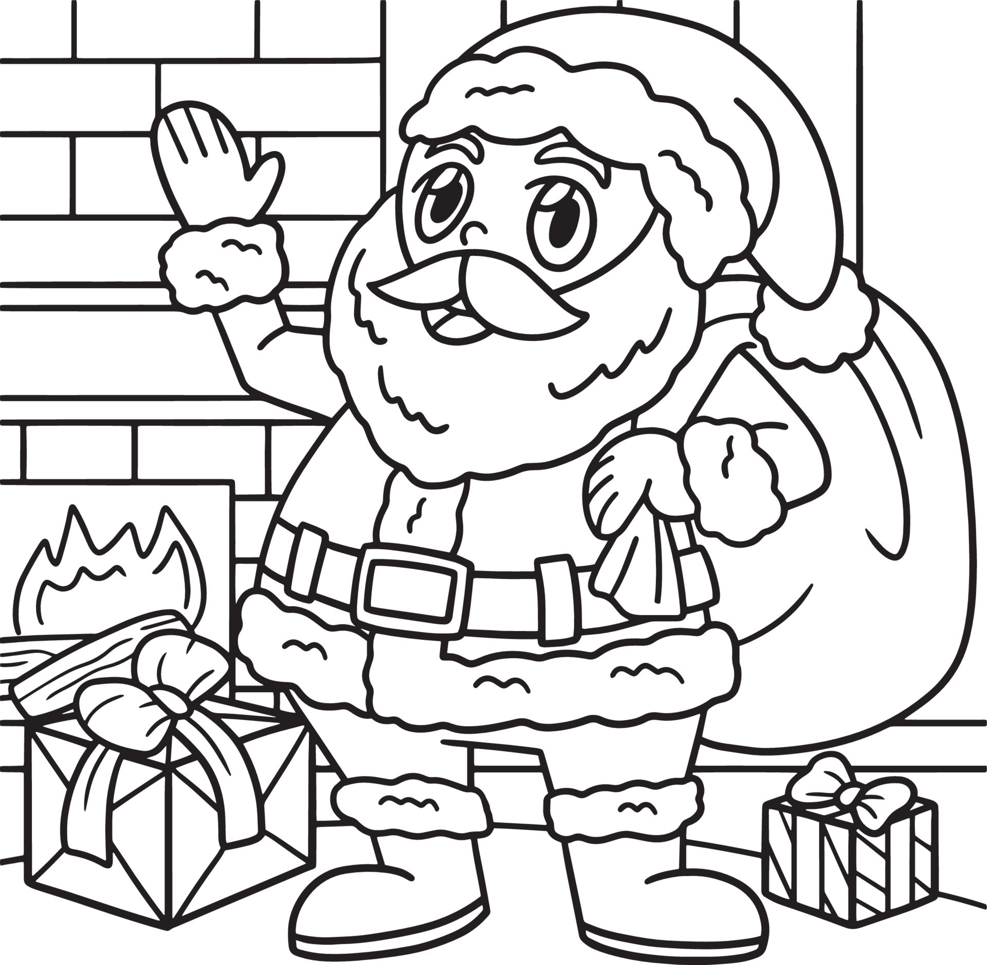 Santa Claus Coloring Pages