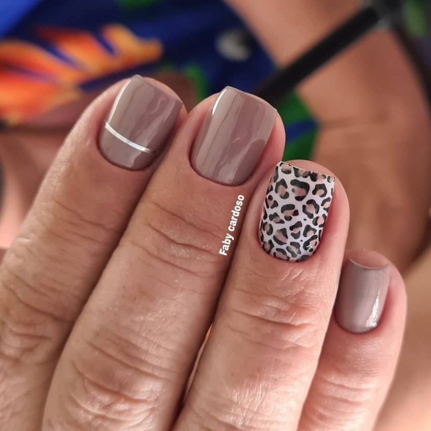 Unhas Decoradas Zebra E Onça