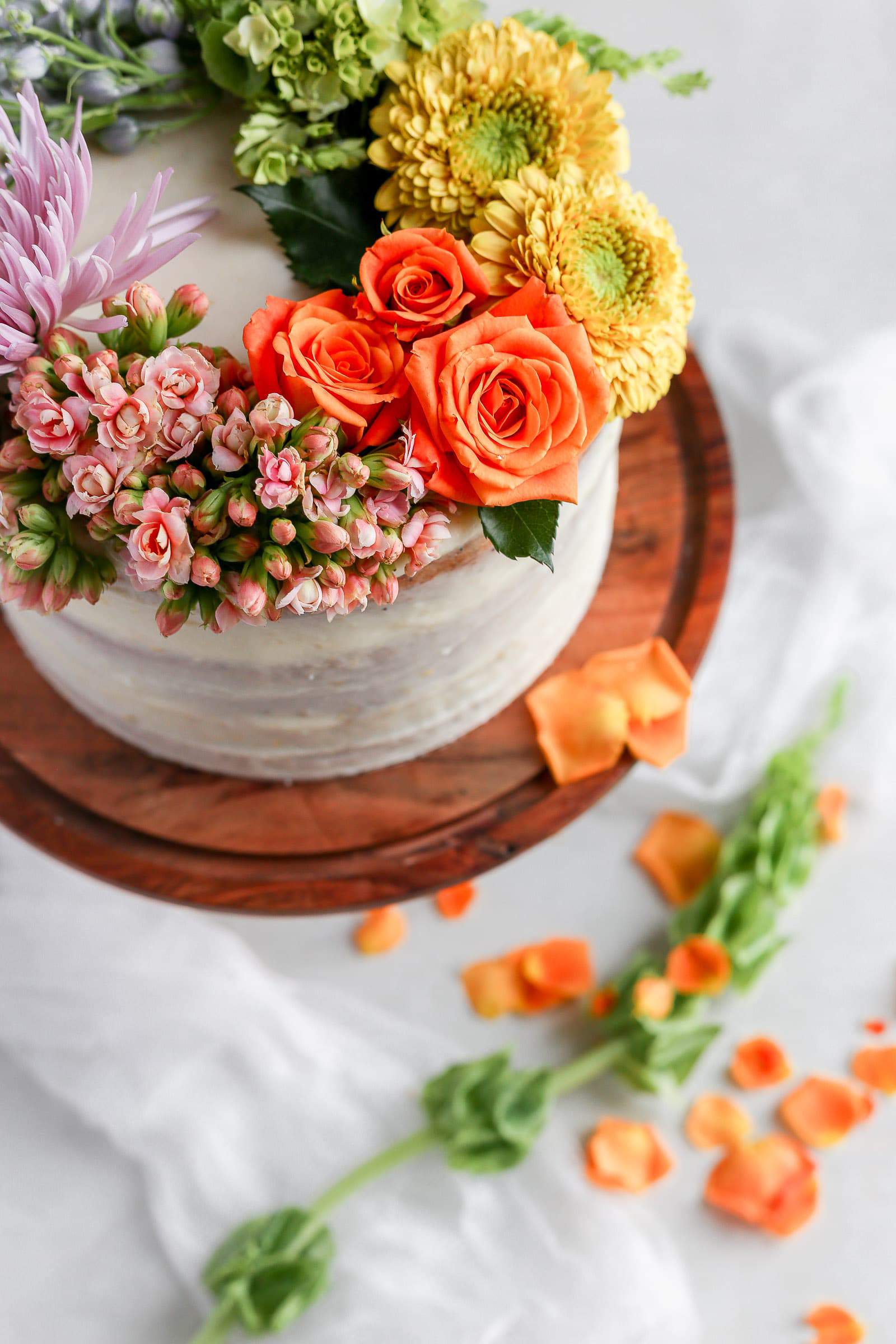 Flower Decorated Cake