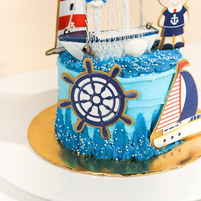 Sailor decorated cake