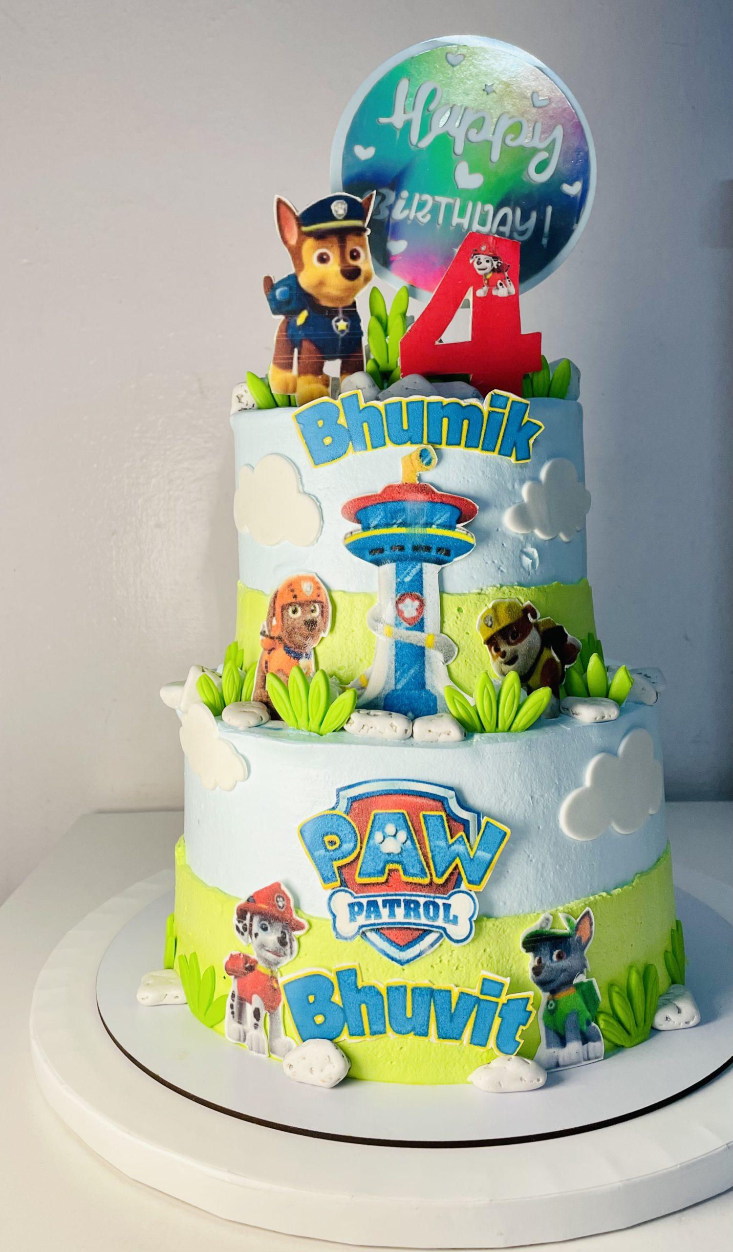 Paw Patrol Decorated Cake