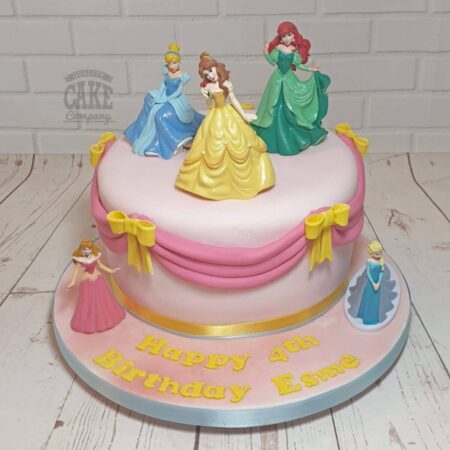 Disney Princess Decorated Cake