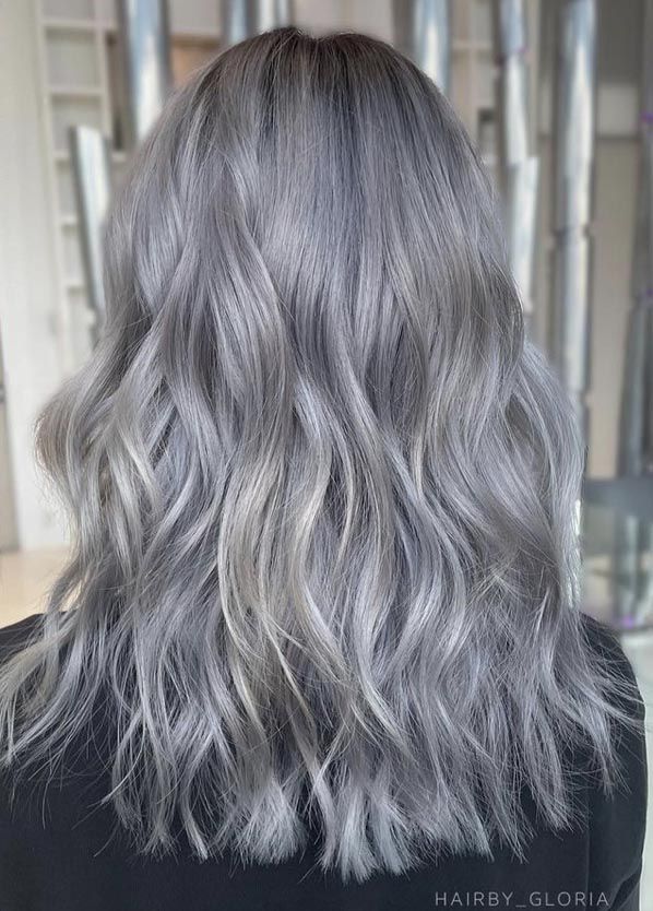 gray hair